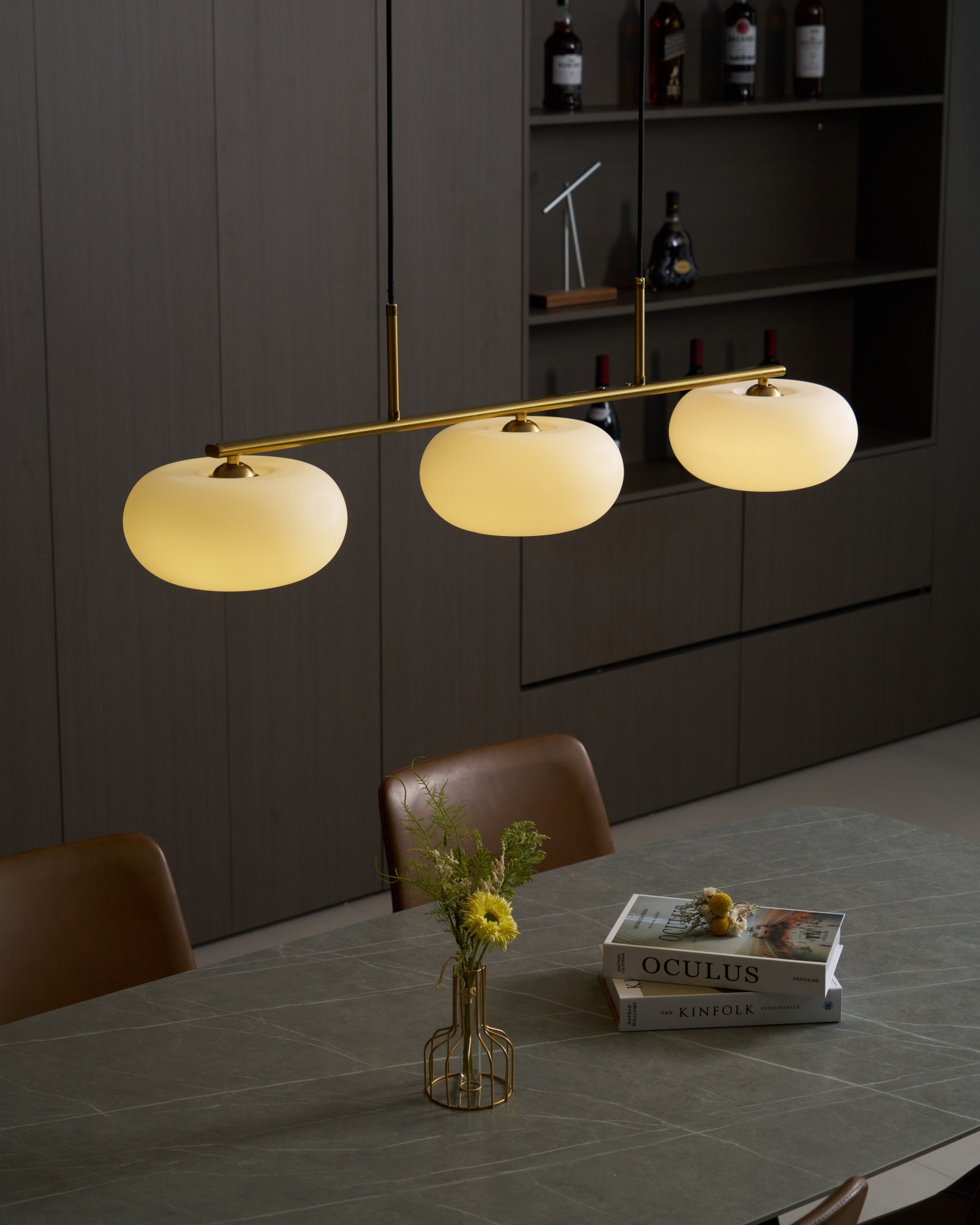 Suspension globe Olieno