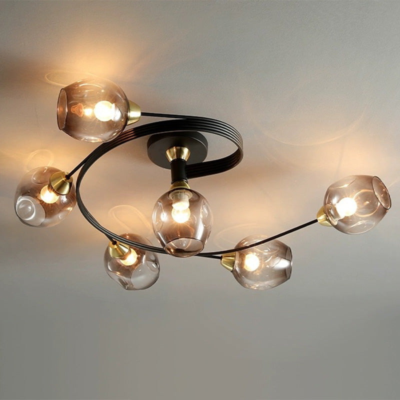 Plafonnier moderne Molunéella