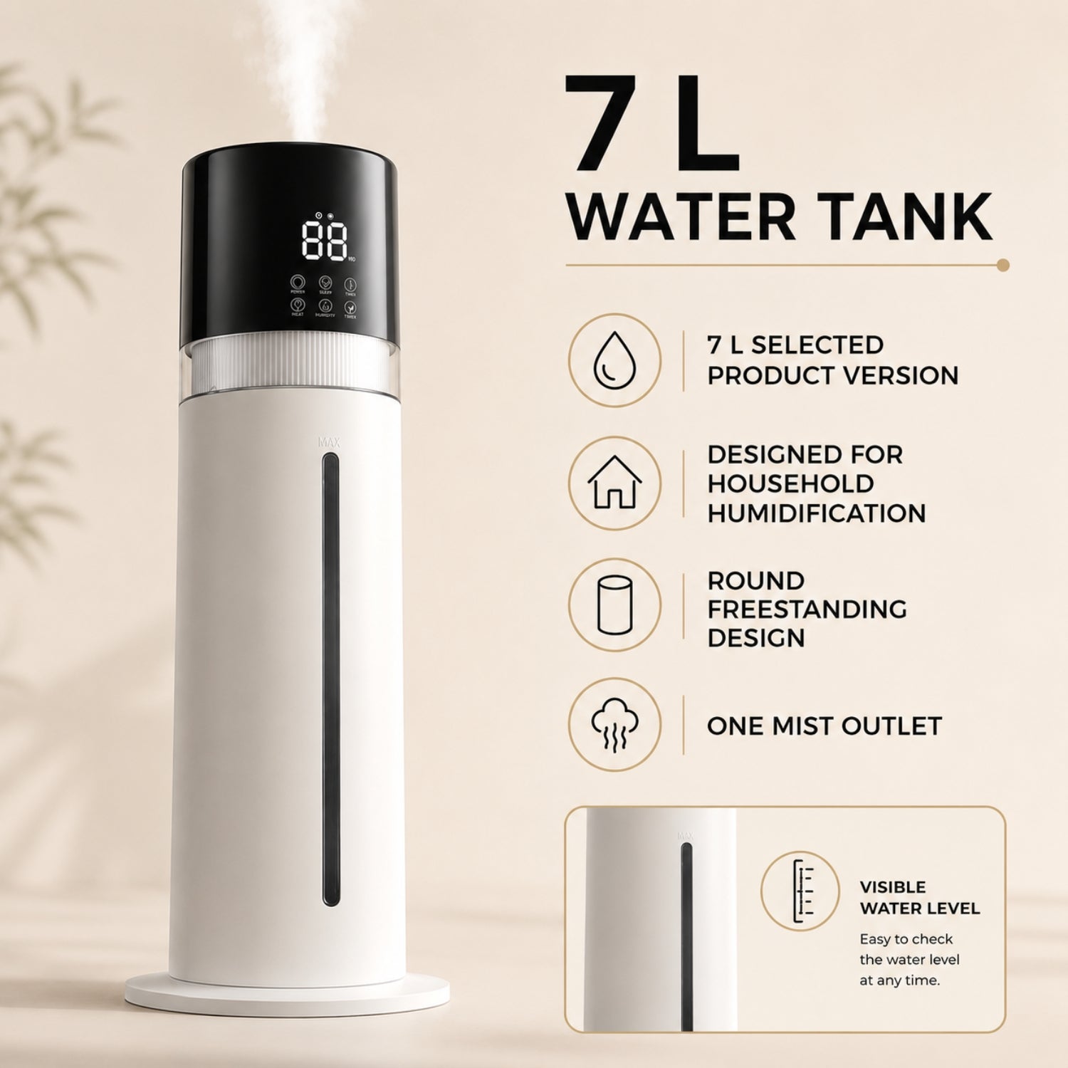 LIVAO - Humidificateur