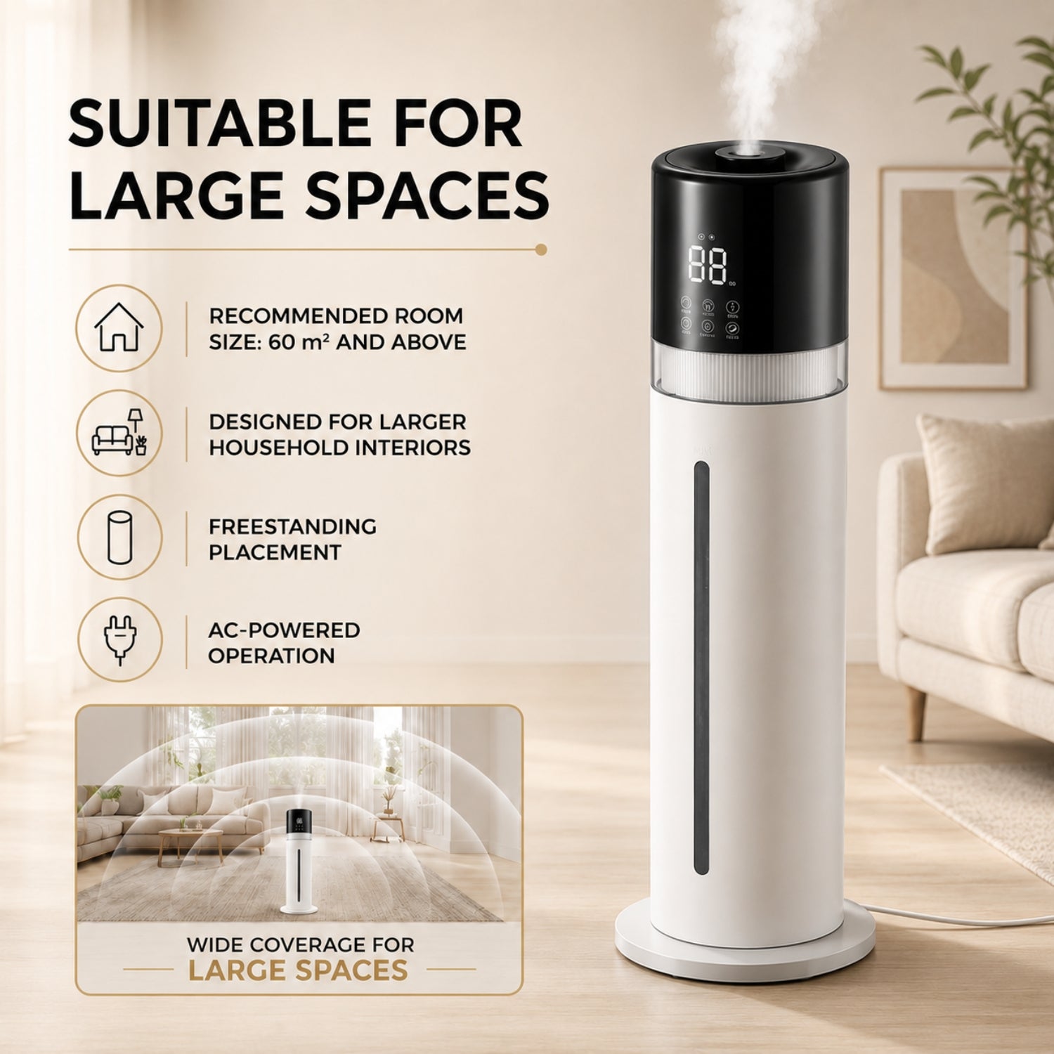 LIVAO - Humidificateur