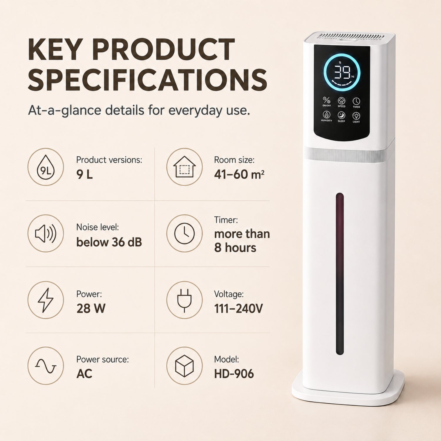 NOASE - Humidificateur