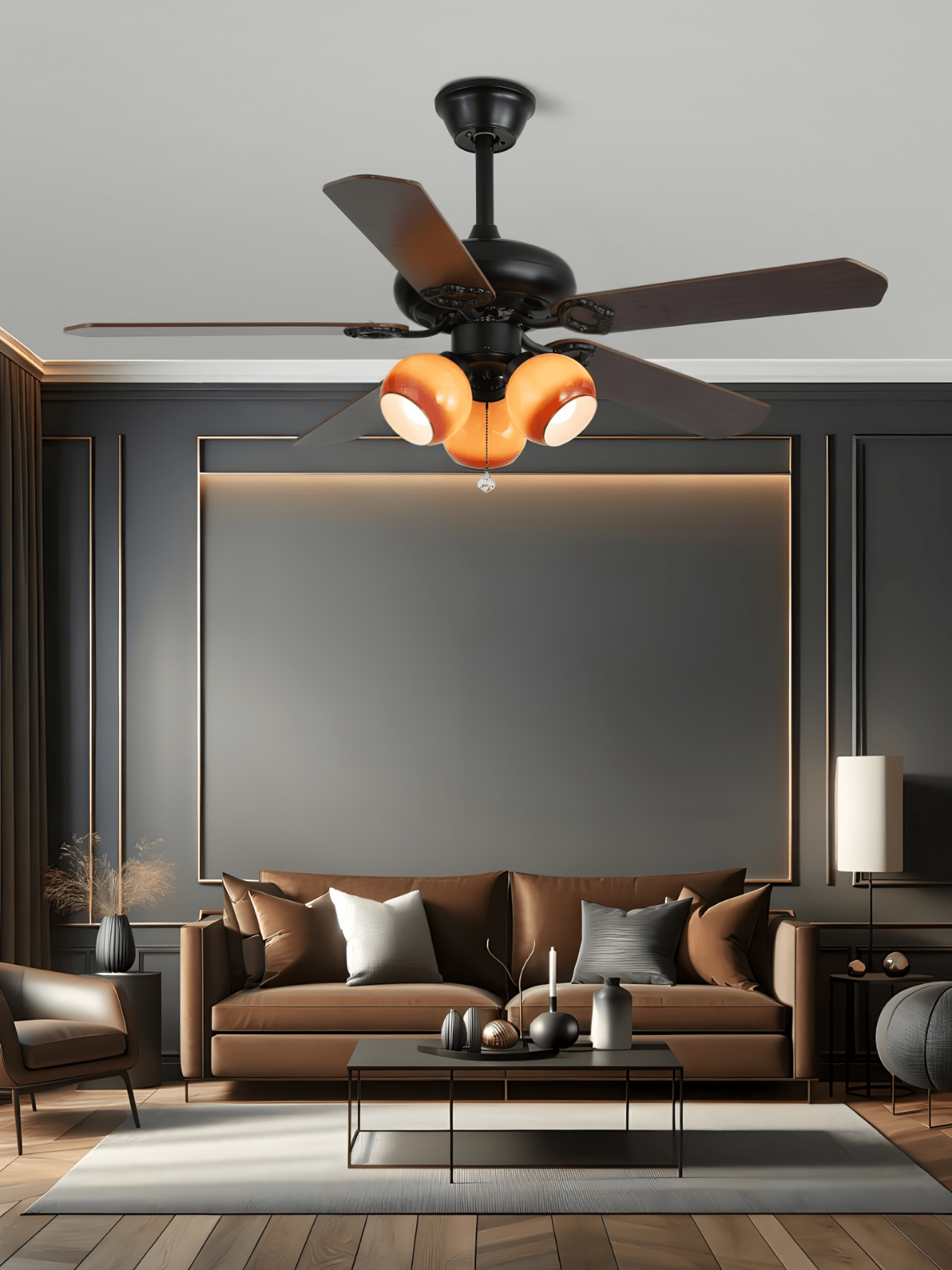Ventilateur de plafond Nomaro Vintage