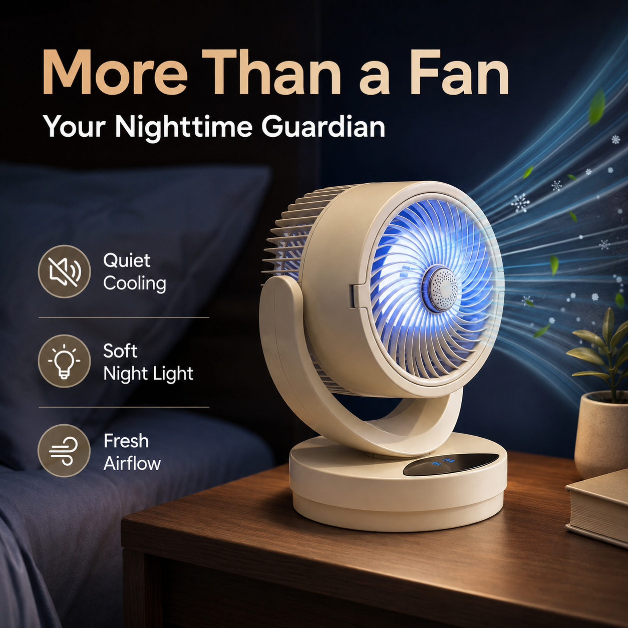 Ventilateur de table extérieur Ruquinaris