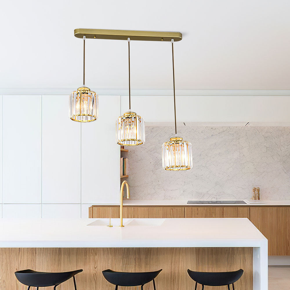 Suspension Calvionne en cristal