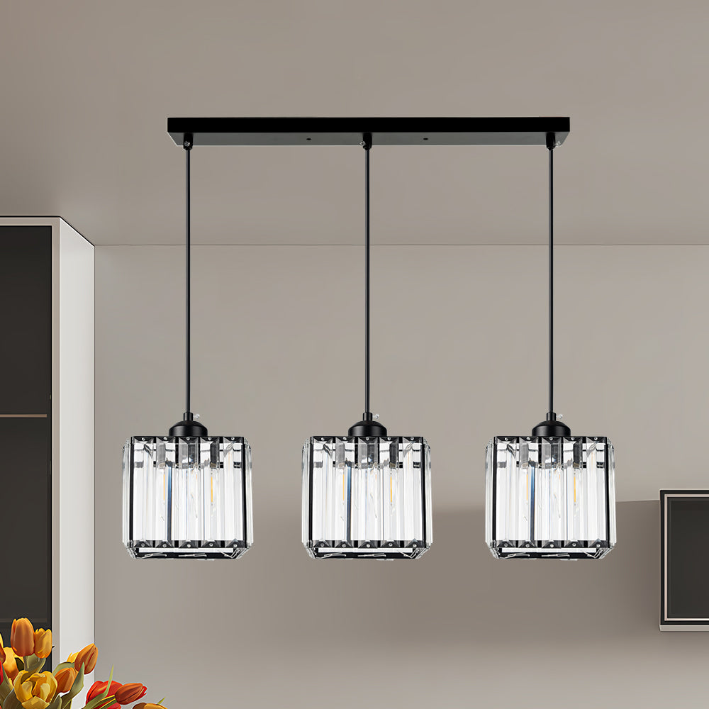 Suspension Calvionne en cristal