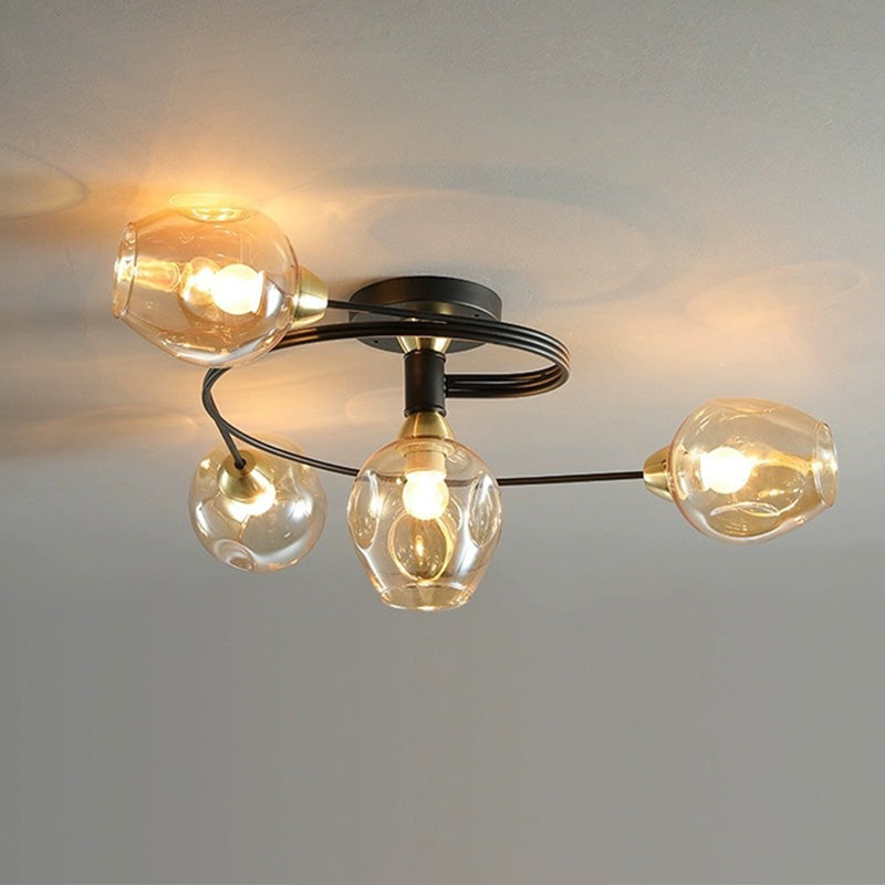 Plafonnier moderne Molunéella