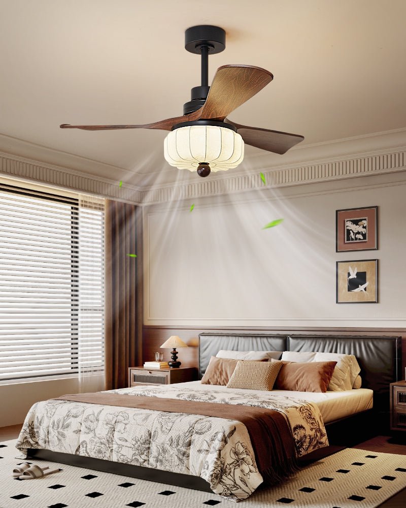 Ventilateur de plafond Orclova Vintage