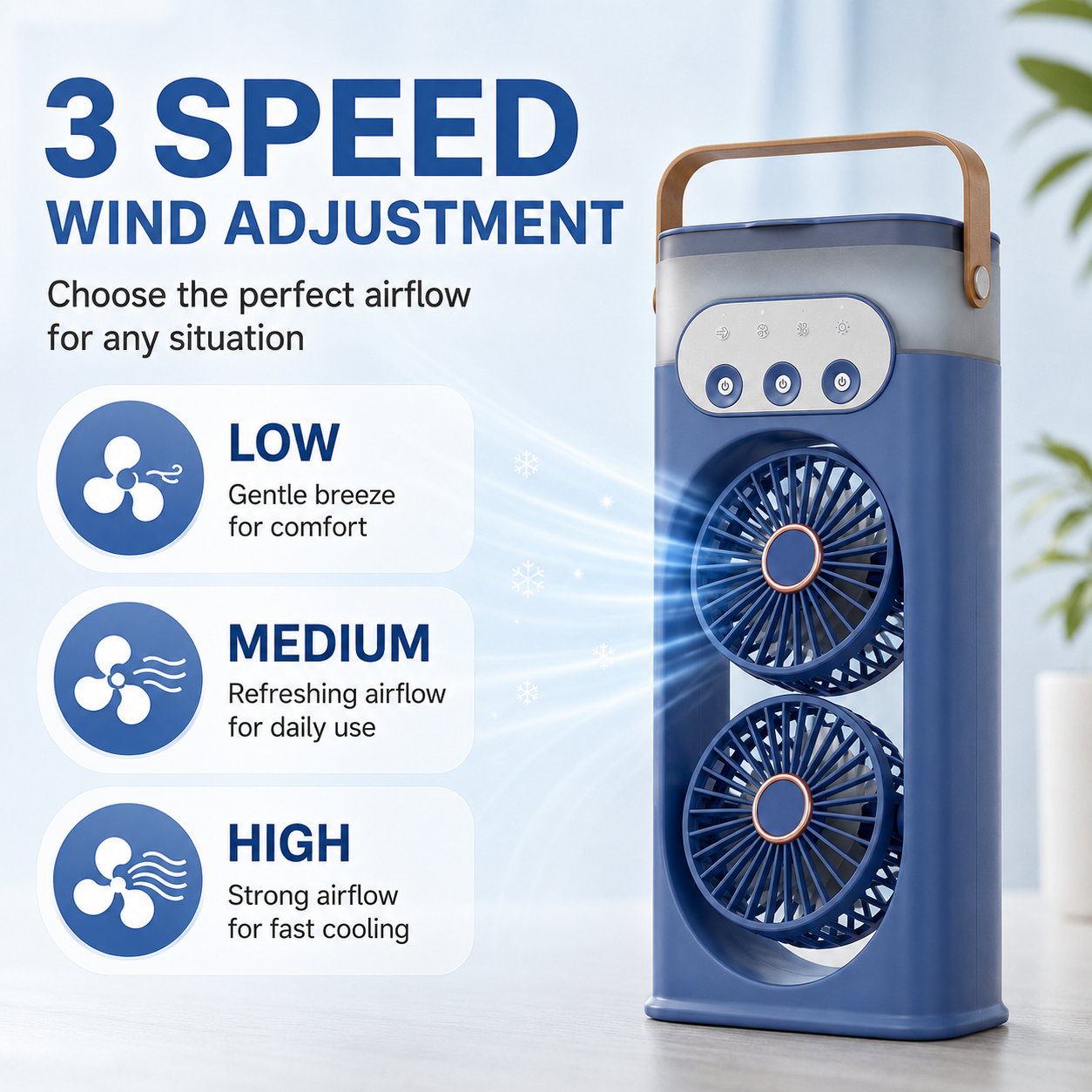Ventilateur de table Avellie