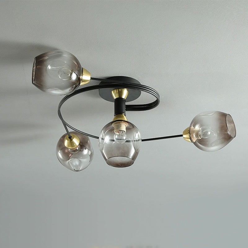 Plafonnier moderne Molunéella