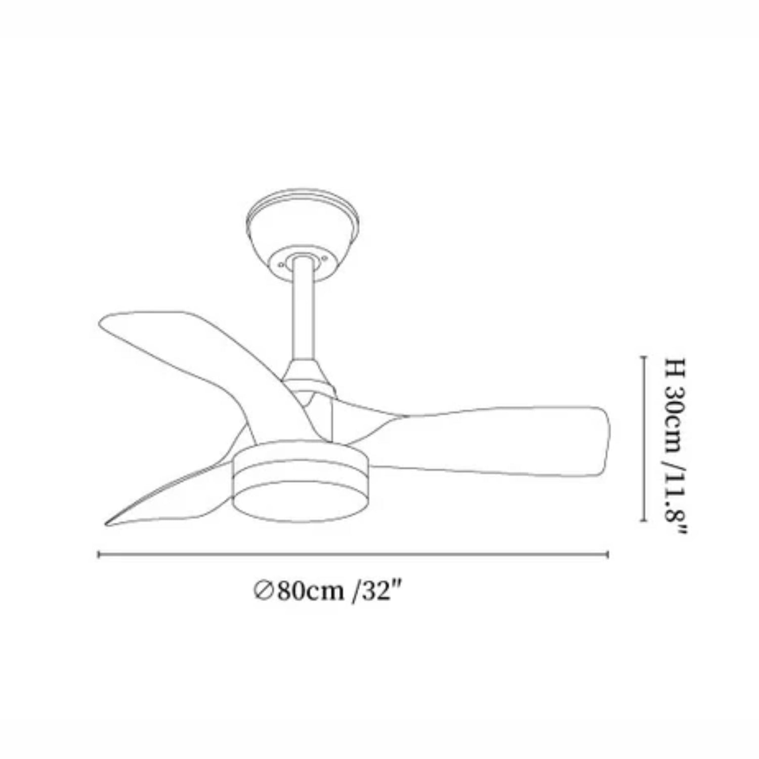 Ventilateur de plafond moderne Sorliorvauxel