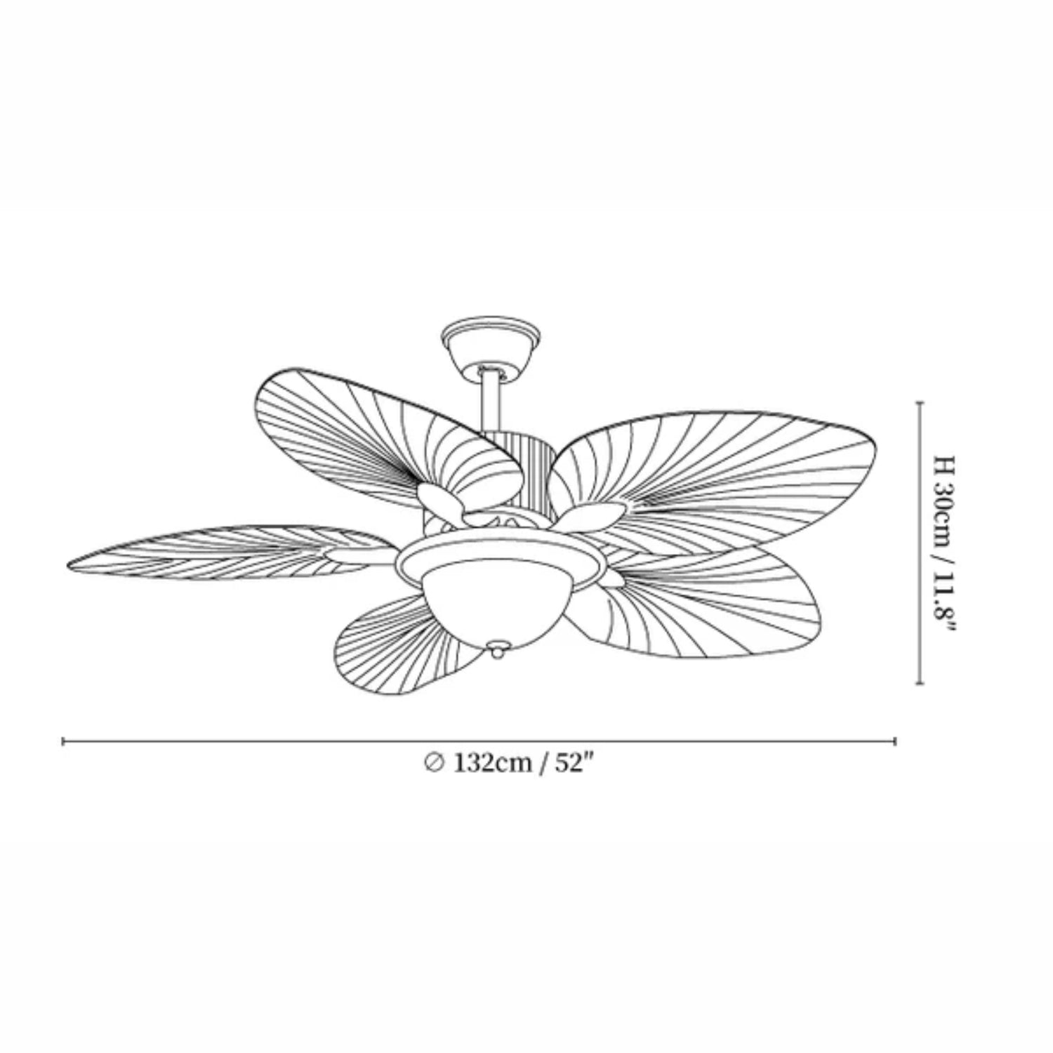 Ventilateur de plafond Raavel
