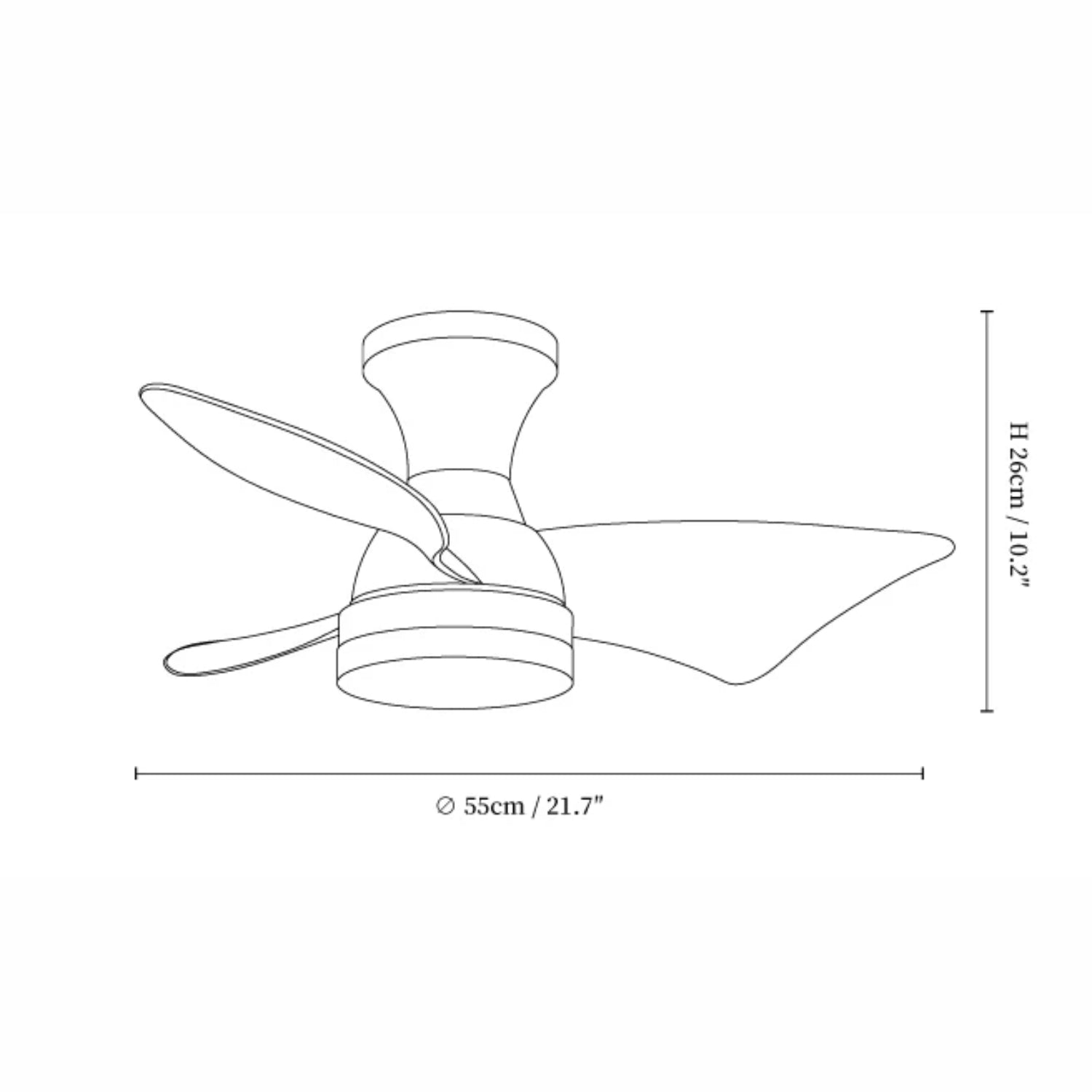 Ventilateur de plafond Sorielis
