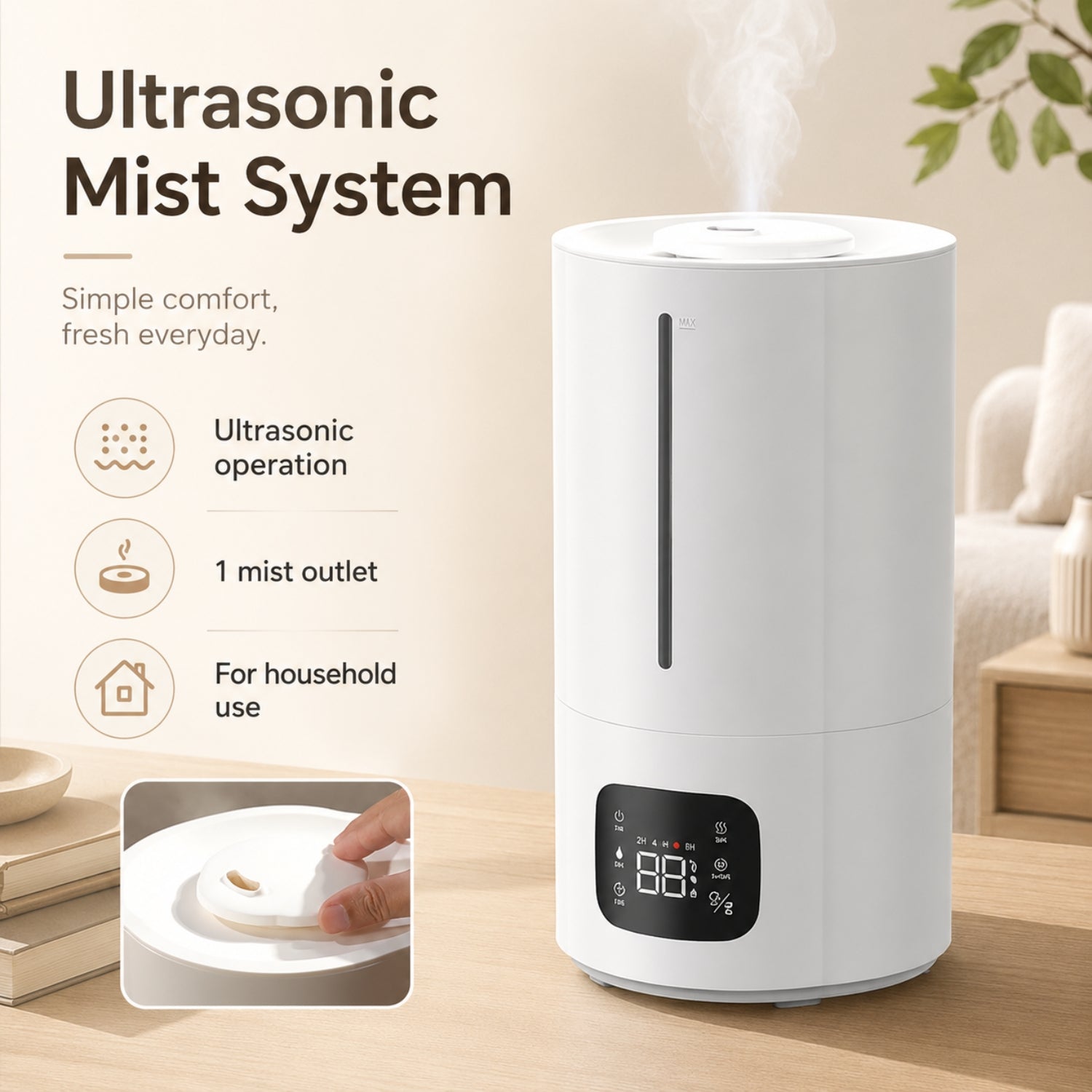 HEMIRO - Humidificateur
