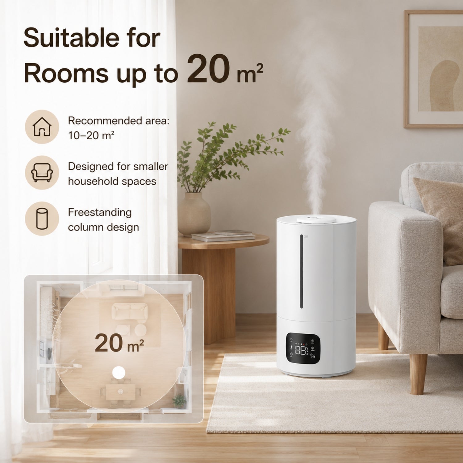 HEMIRO - Humidificateur