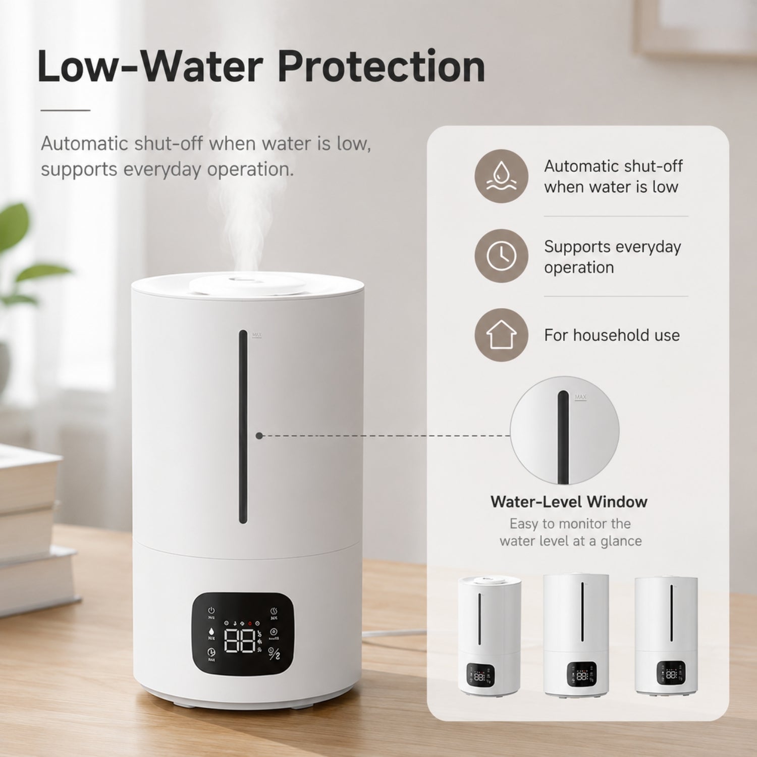 HEMIRO - Humidificateur