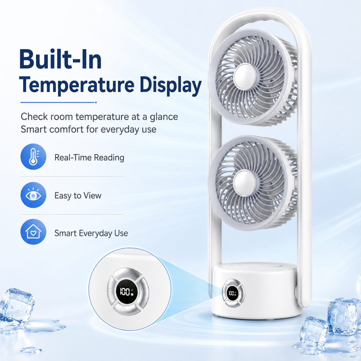 Ventilateur colonne extérieur Selavionne