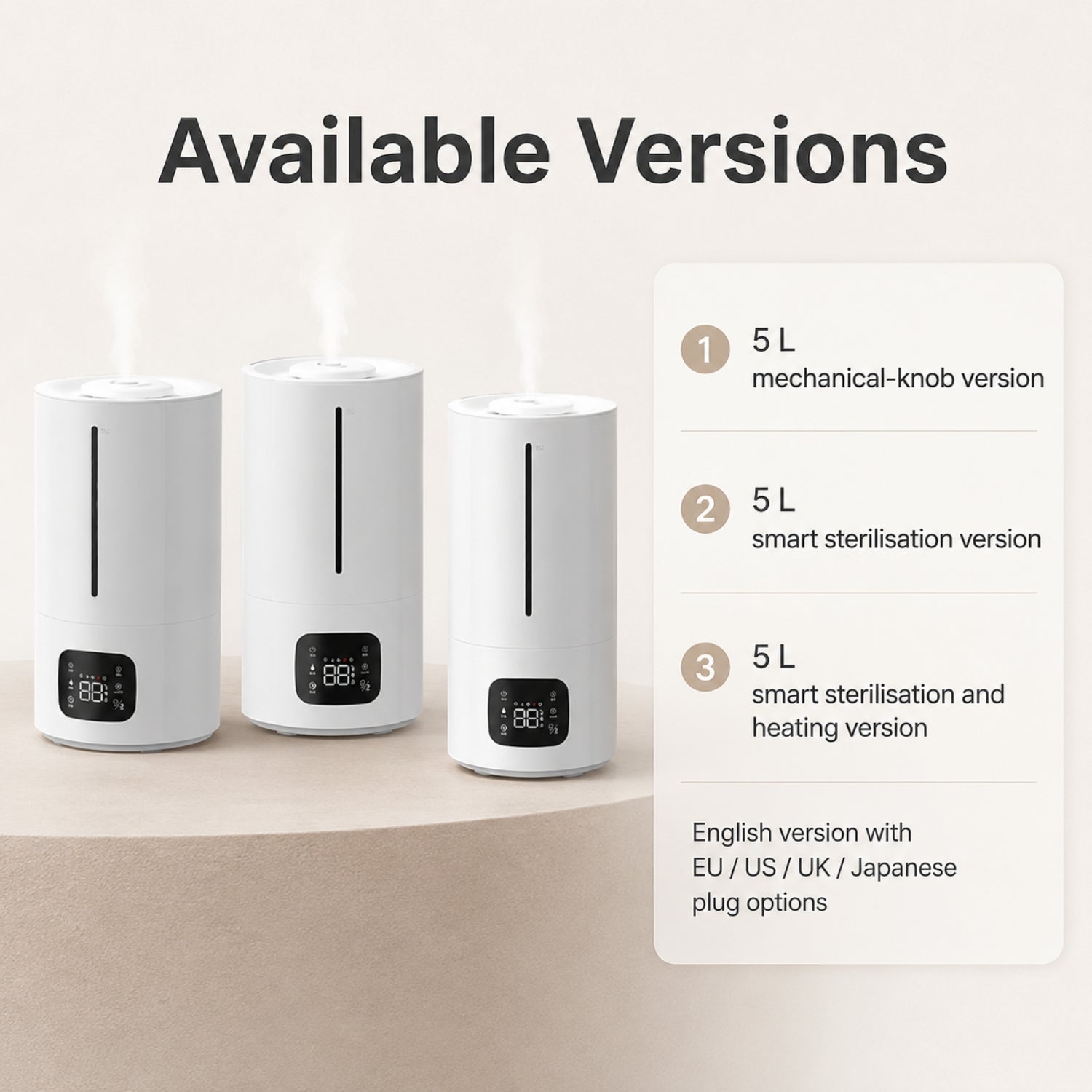 HEMIRO - Humidificateur