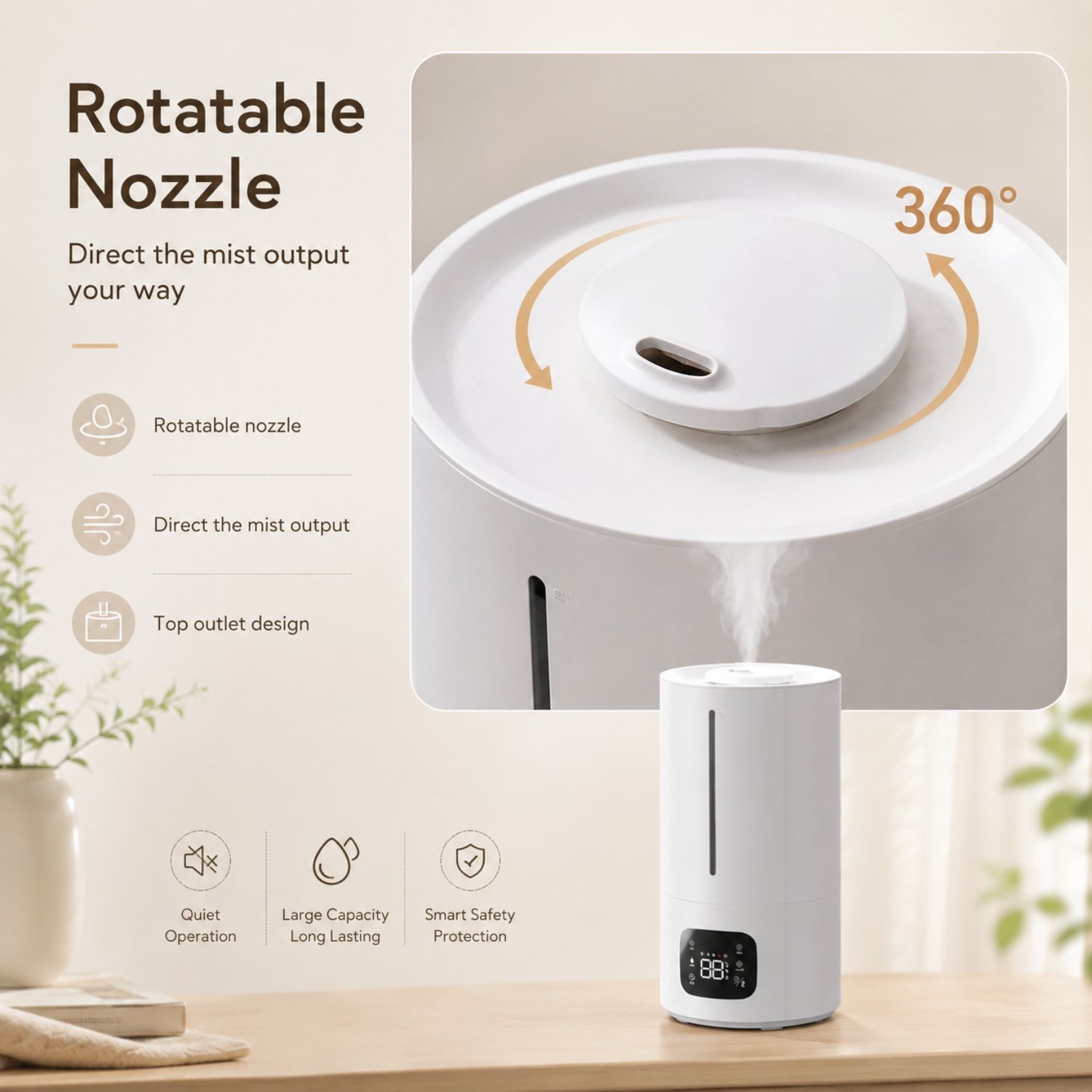 HEMIRO - Humidificateur
