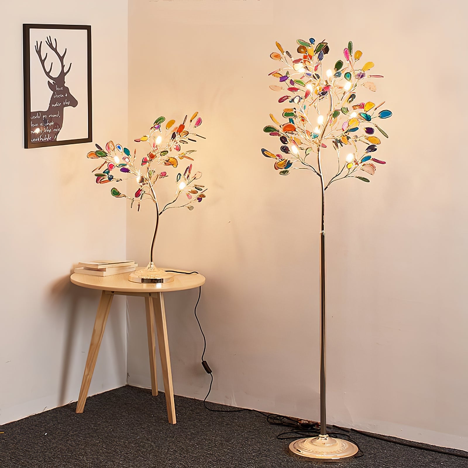 Lampadaire sculptural Quvalia