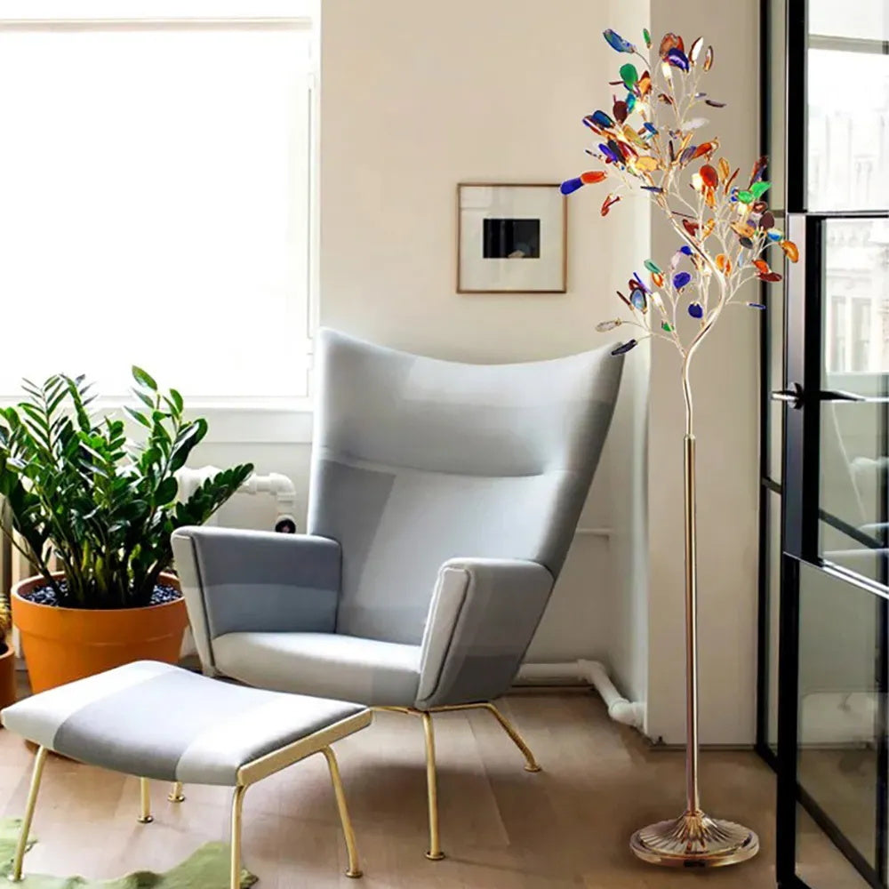 Lampadaire sculptural Quvalia