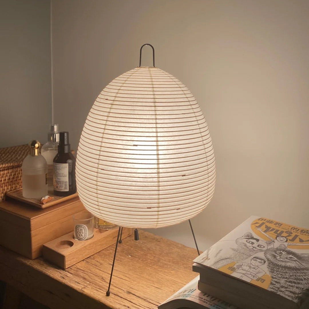 Lampe de table japonaise Soloza
