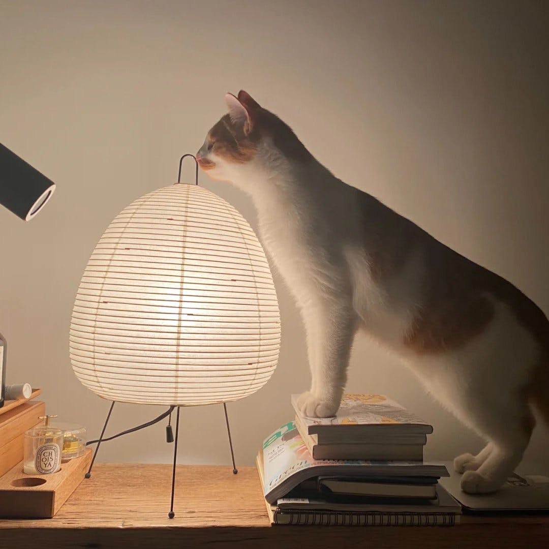 Lampe de table japonaise Soloza