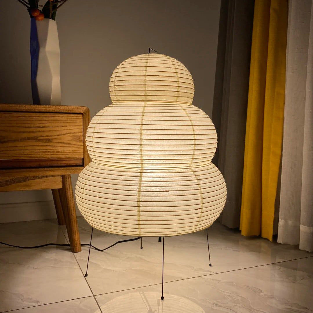Lampe de table japonaise Soloza