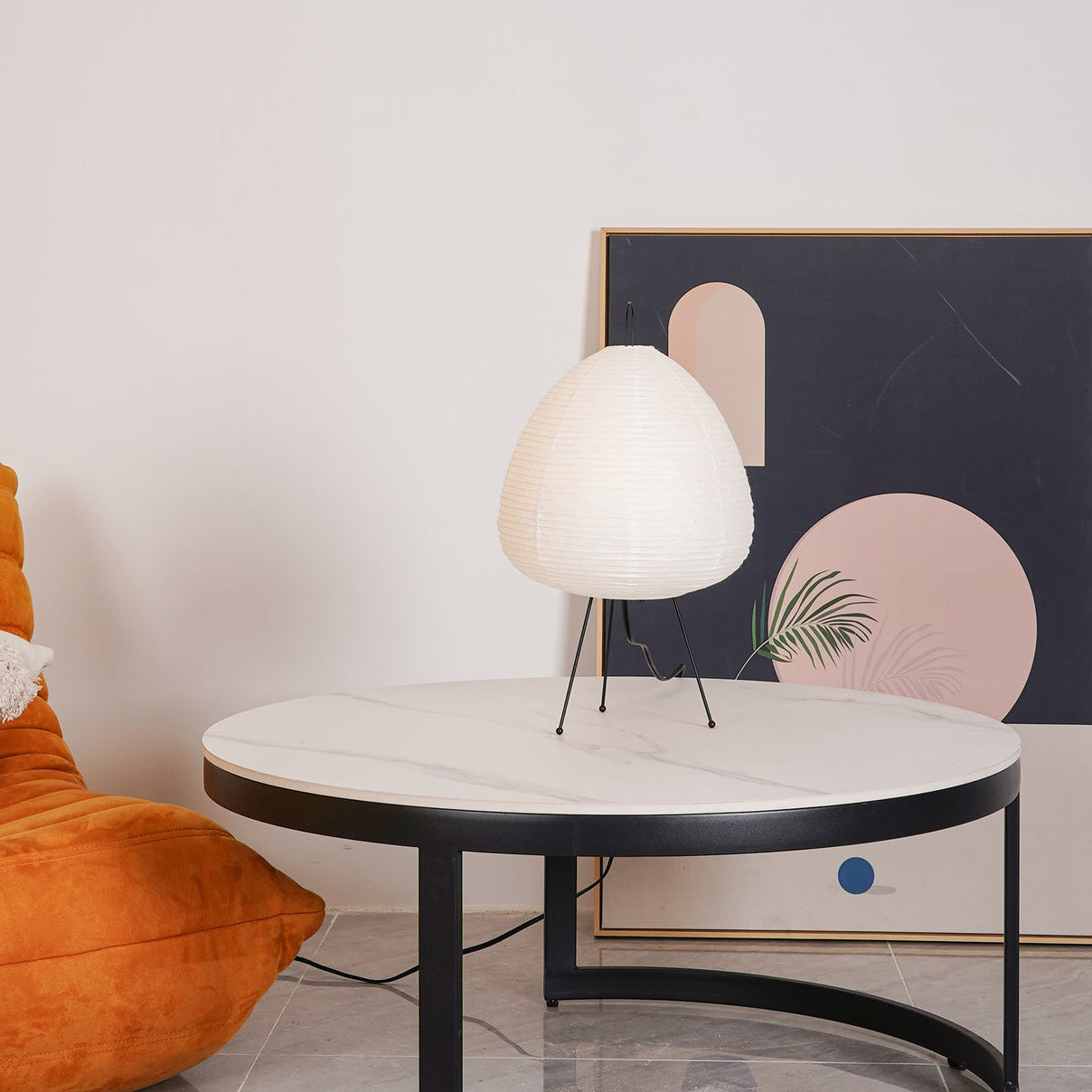 Lampe de table japonaise Soloza