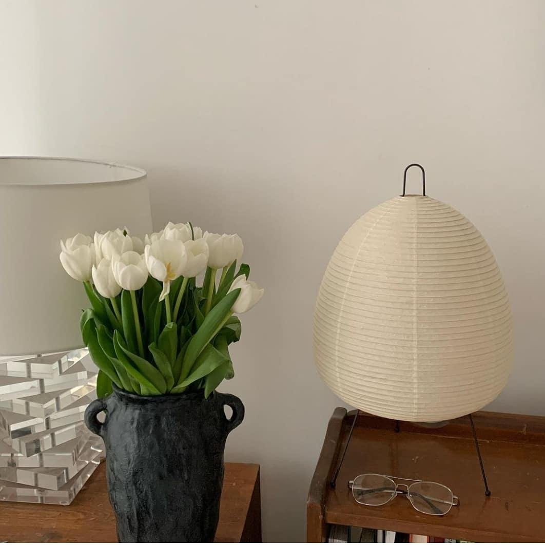 Lampe de table japonaise Soloza