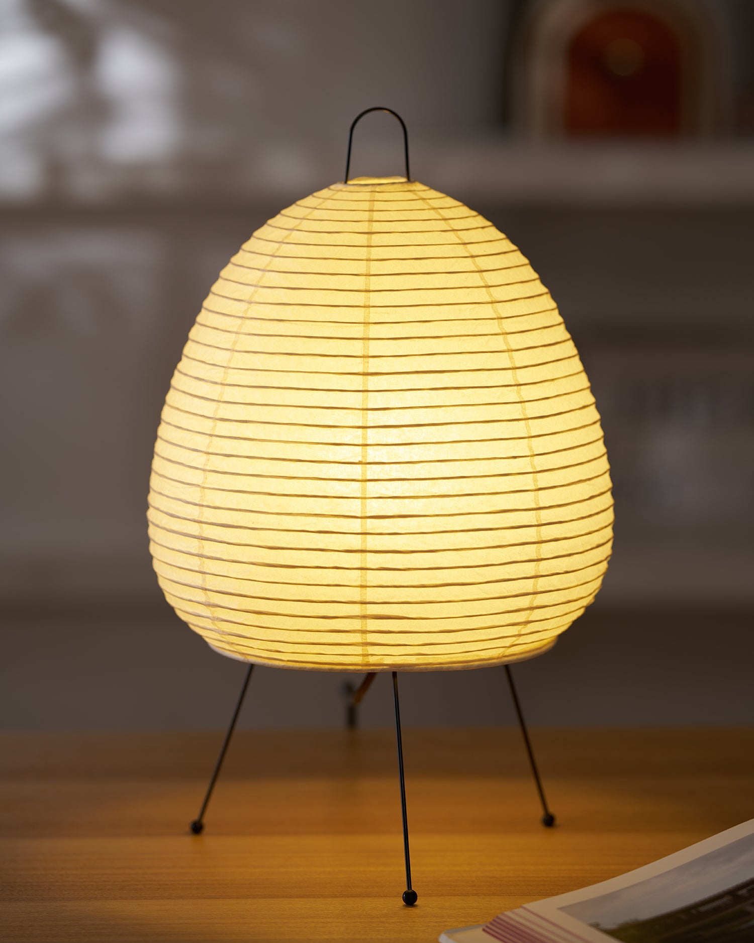 Lampe de table japonaise Soloza