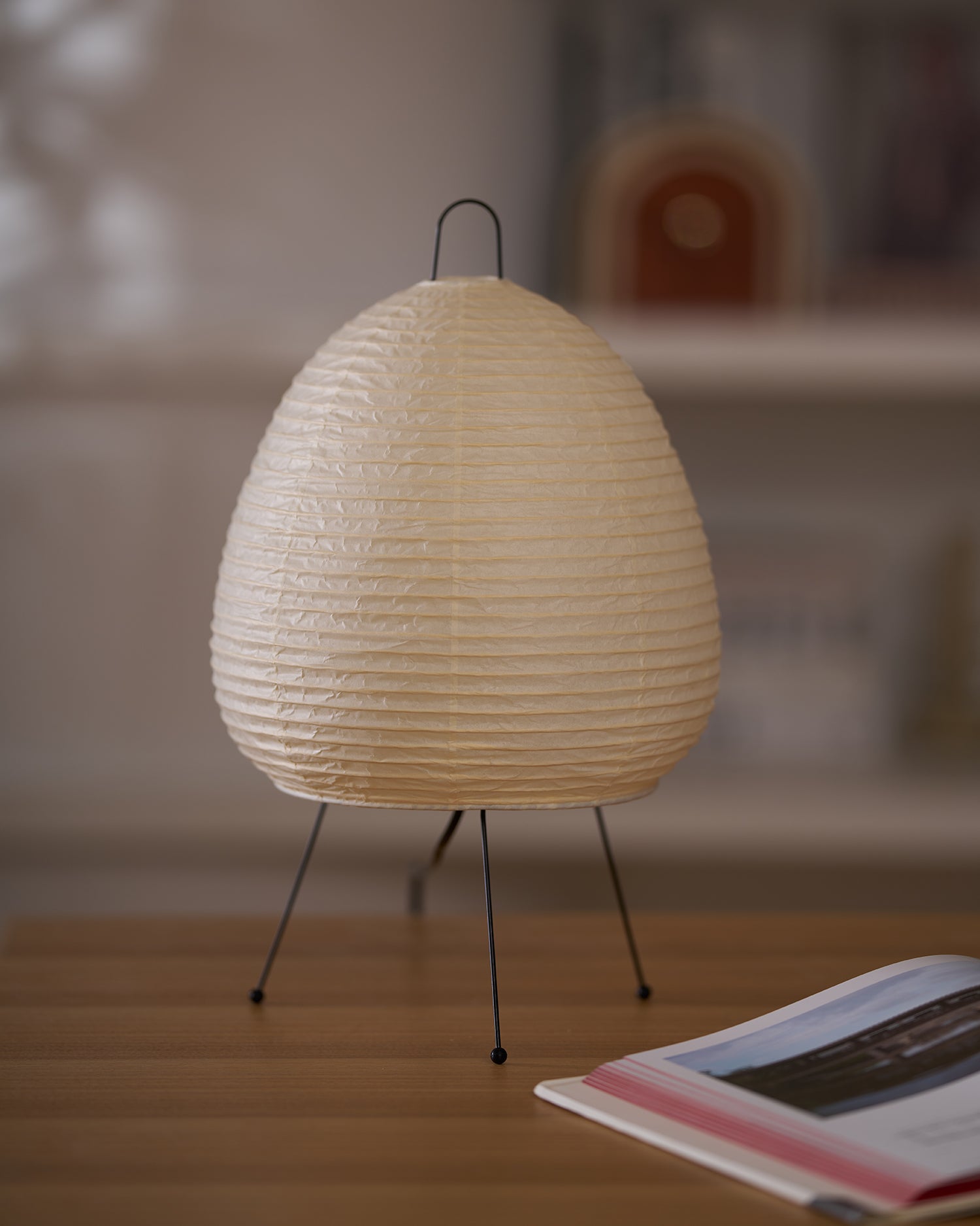 Lampe de table japonaise Soloza