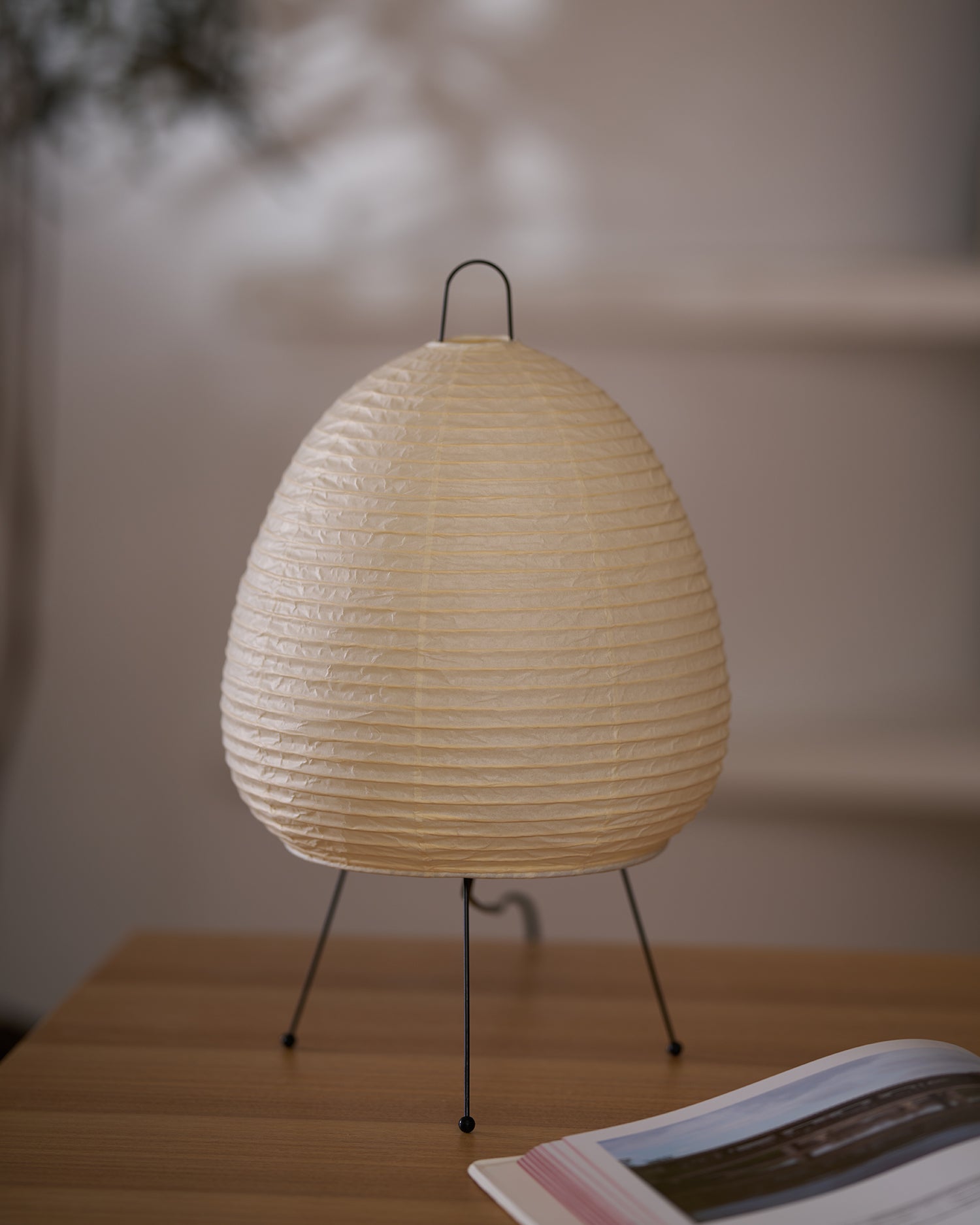 Lampe de table japonaise Soloza