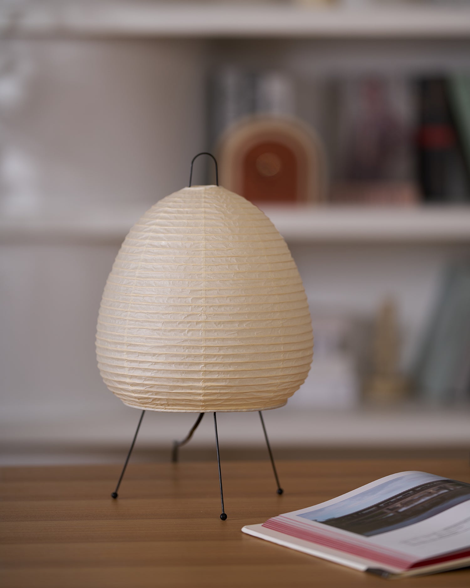 Lampe de table japonaise Soloza