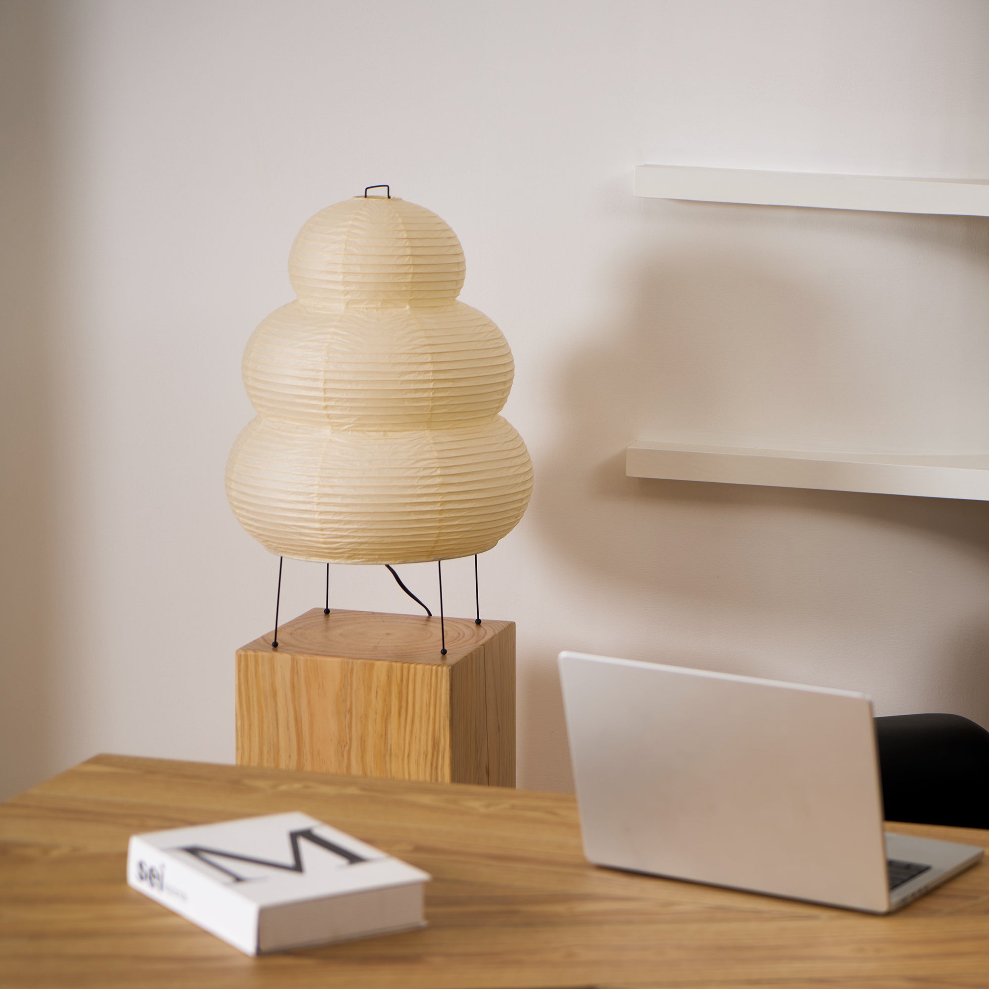 Lampe de table japonaise Soloza