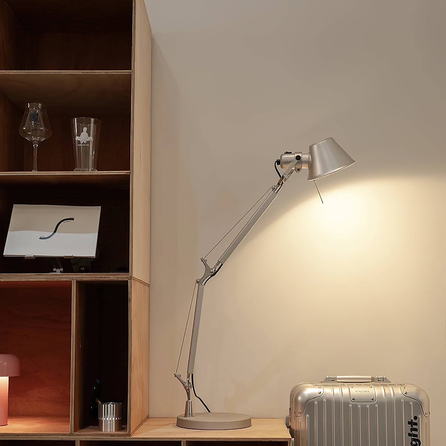 Lampe de table articulée Fibelisse