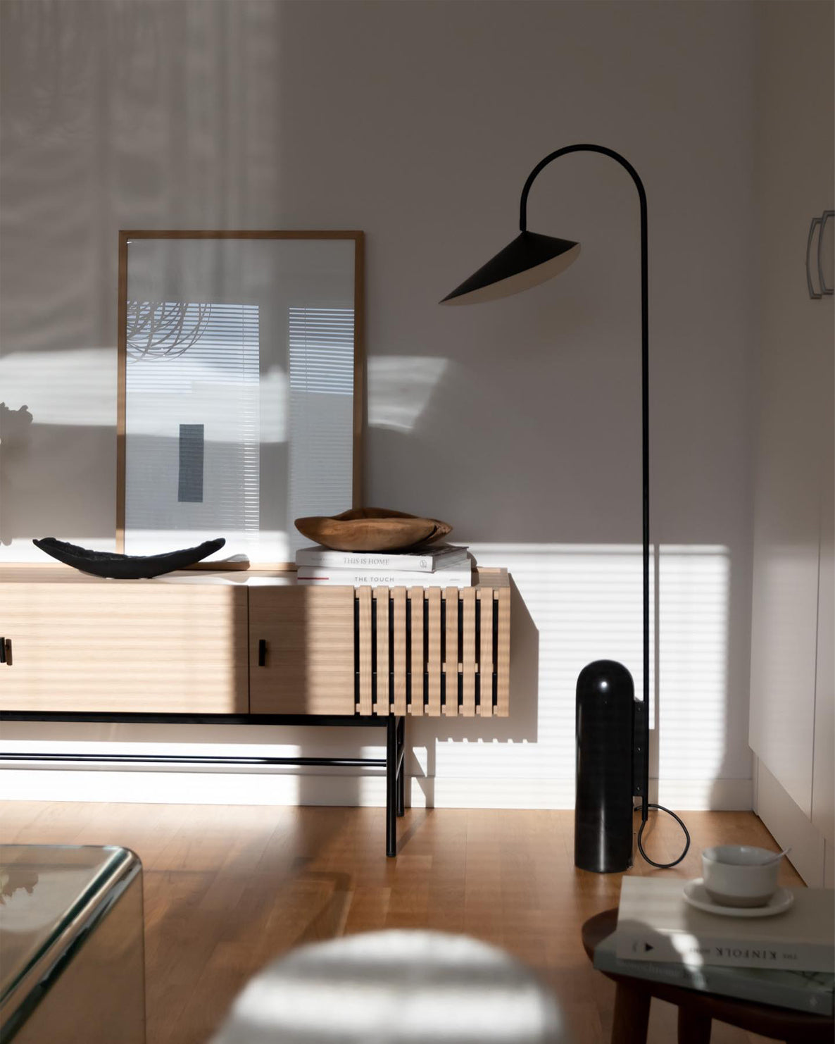 Lampadaire minimaliste Loovis