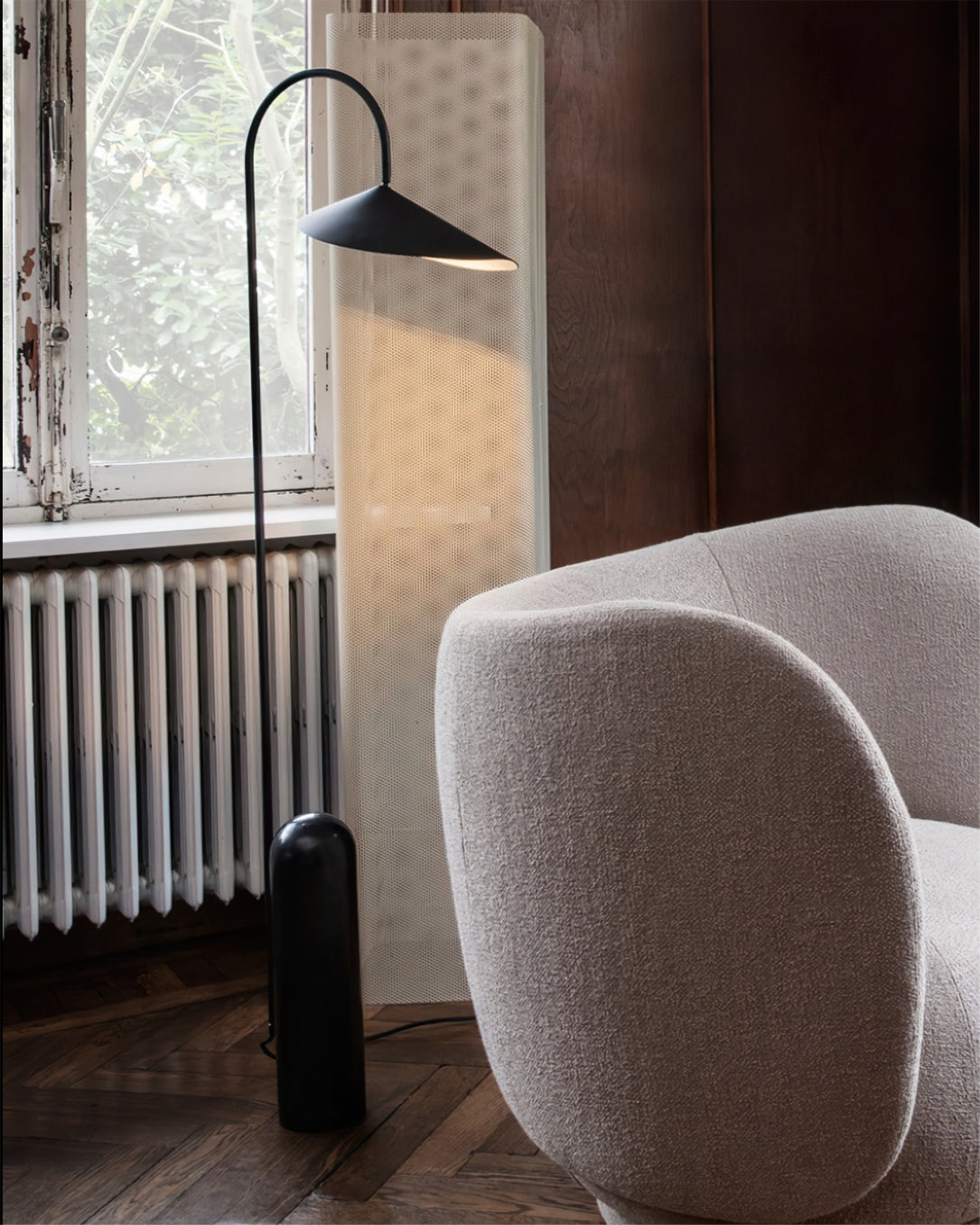 Lampadaire minimaliste Loovis