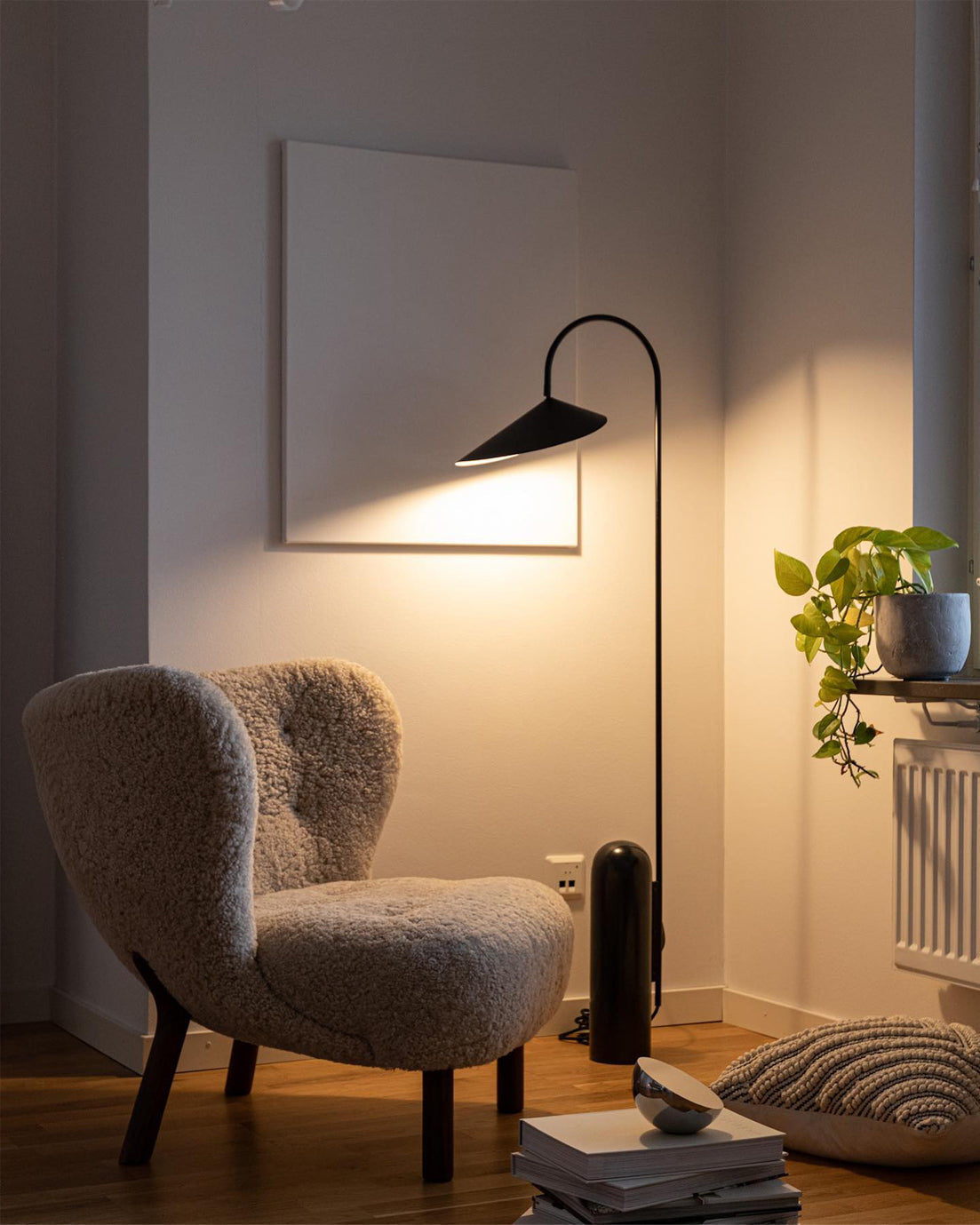Lampadaire minimaliste Loovis