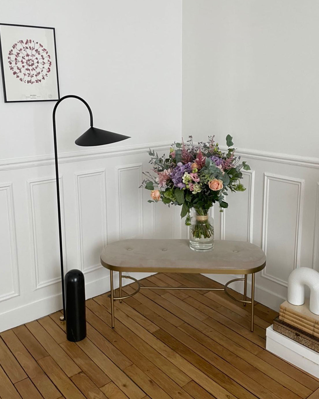 Lampadaire minimaliste Loovis