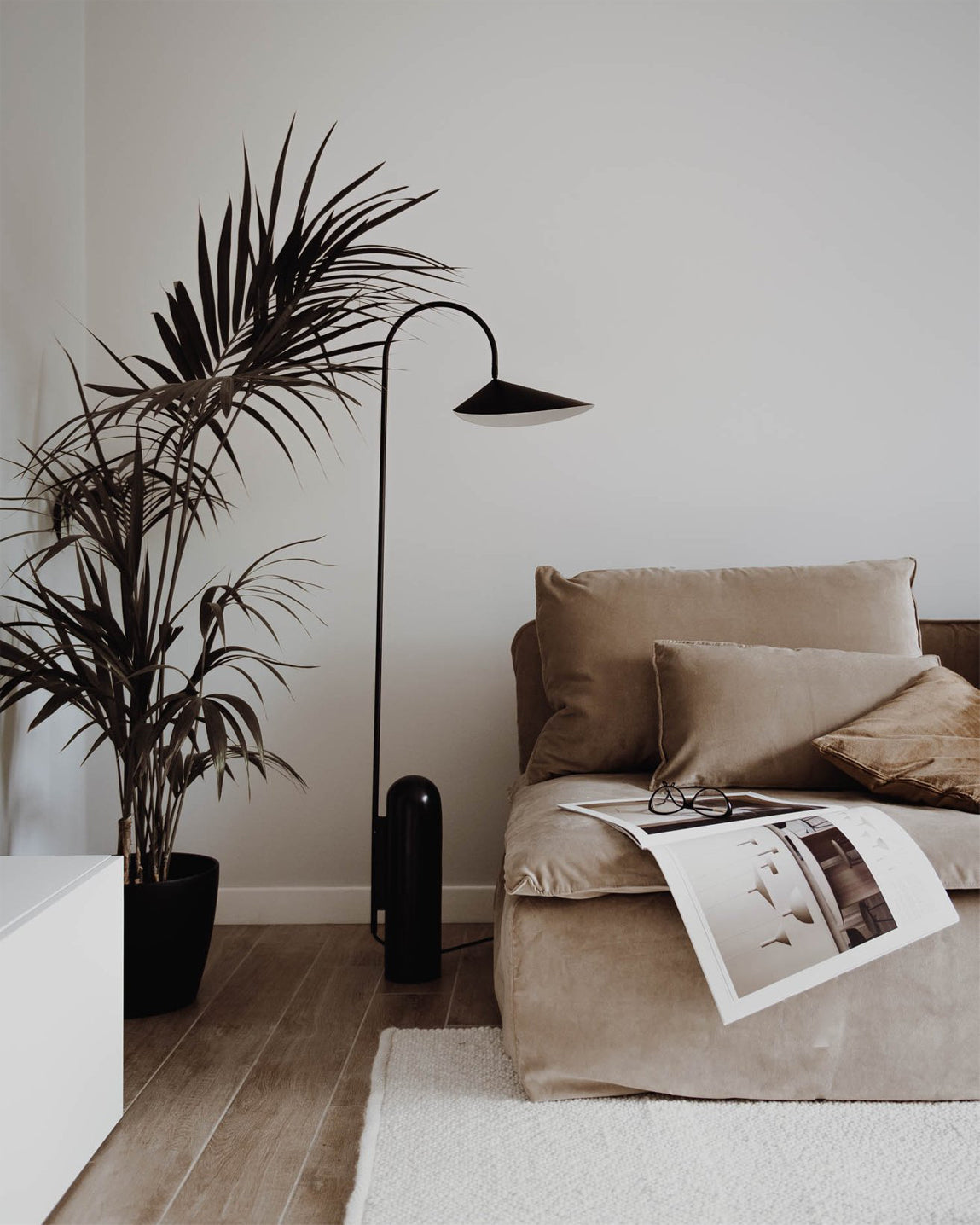 Lampadaire minimaliste Loovis