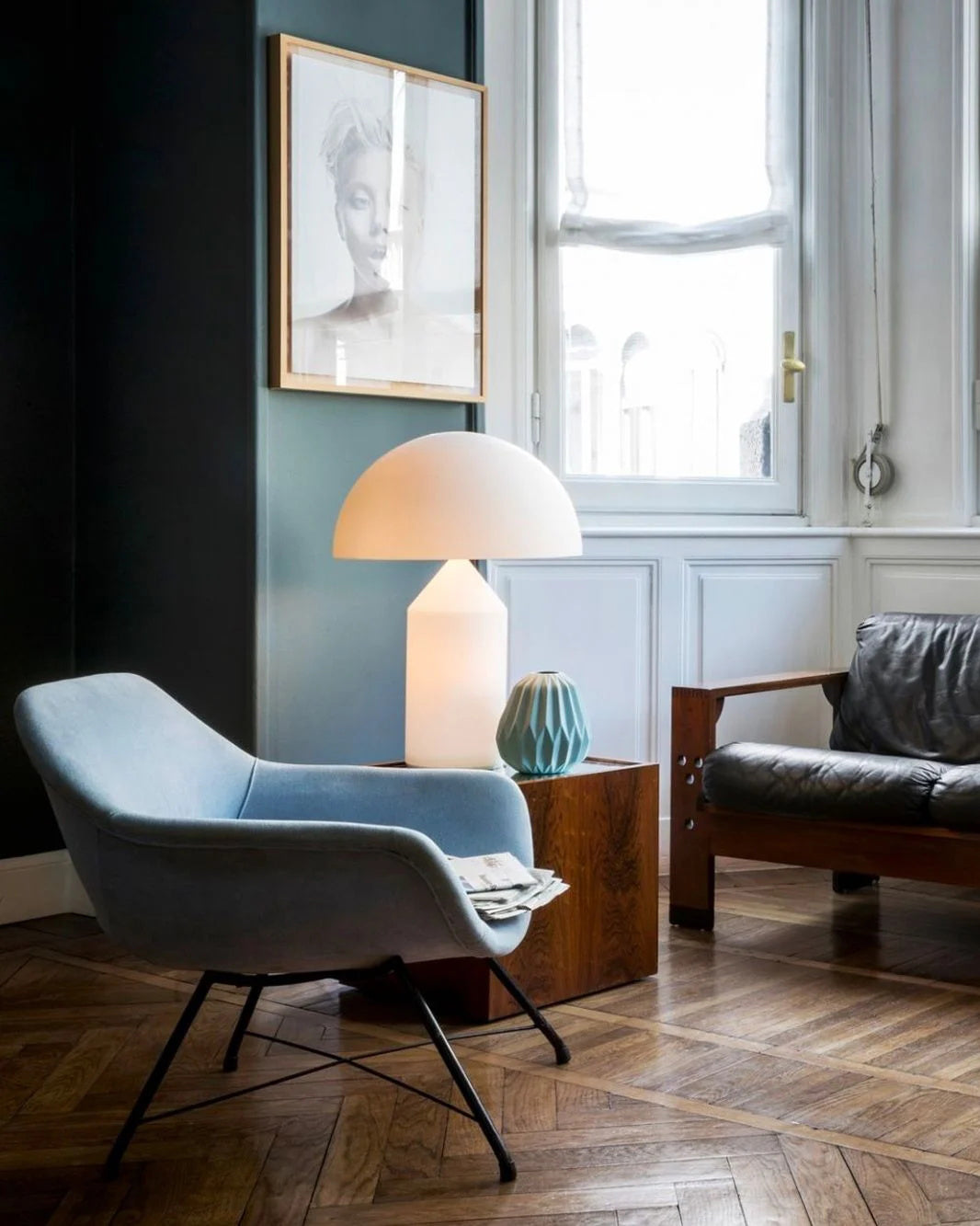 Lampe de table champignon Reemont