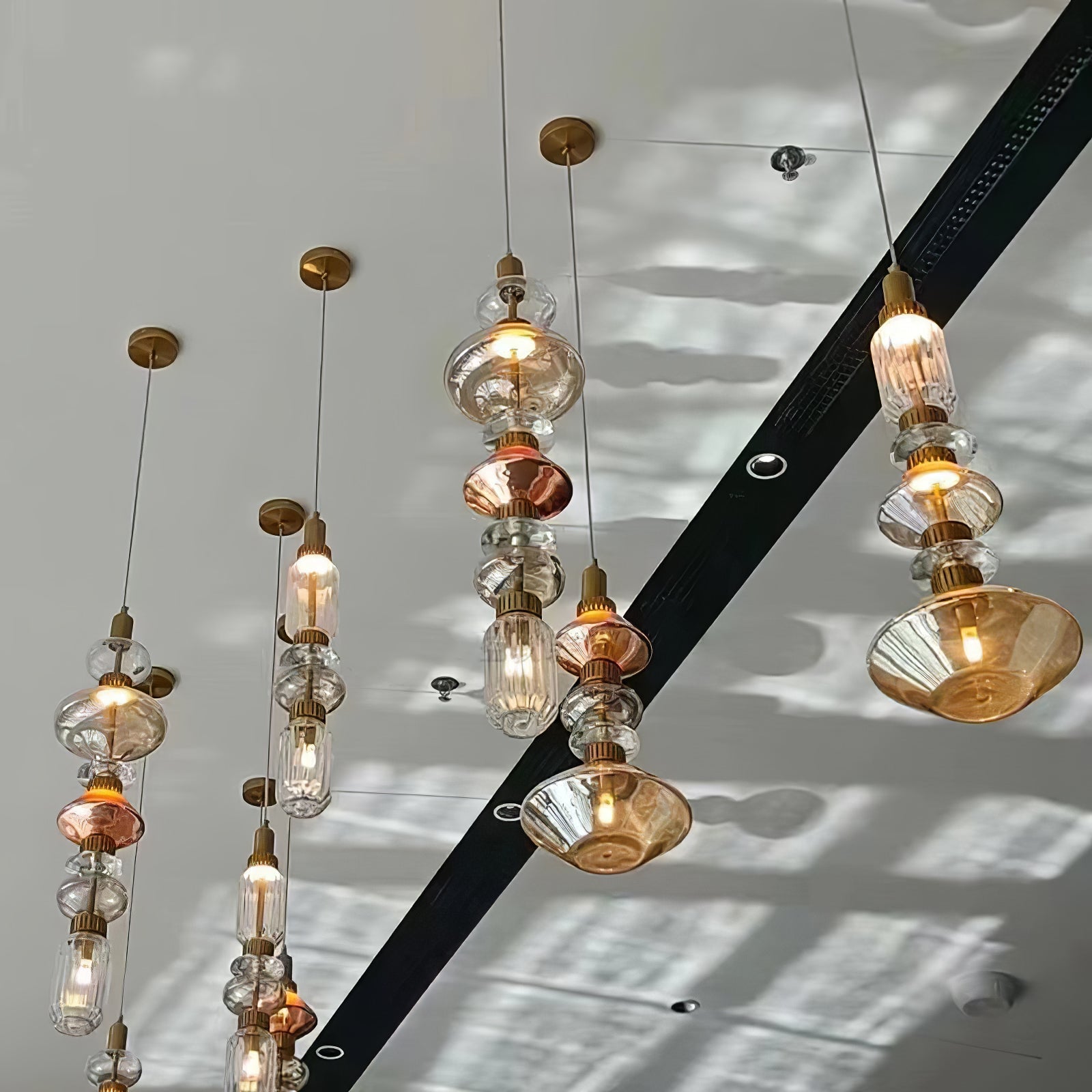 Suspension sculpturale Miroraris