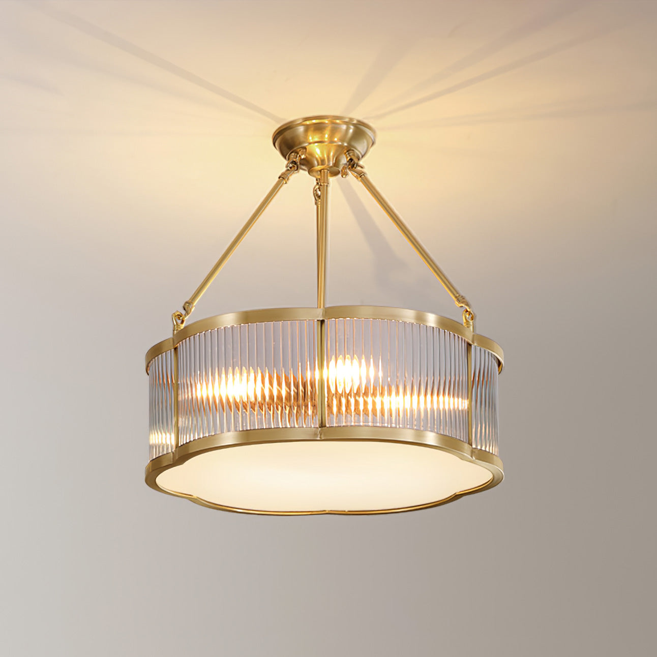 Lustre quadrilobe Melronoris