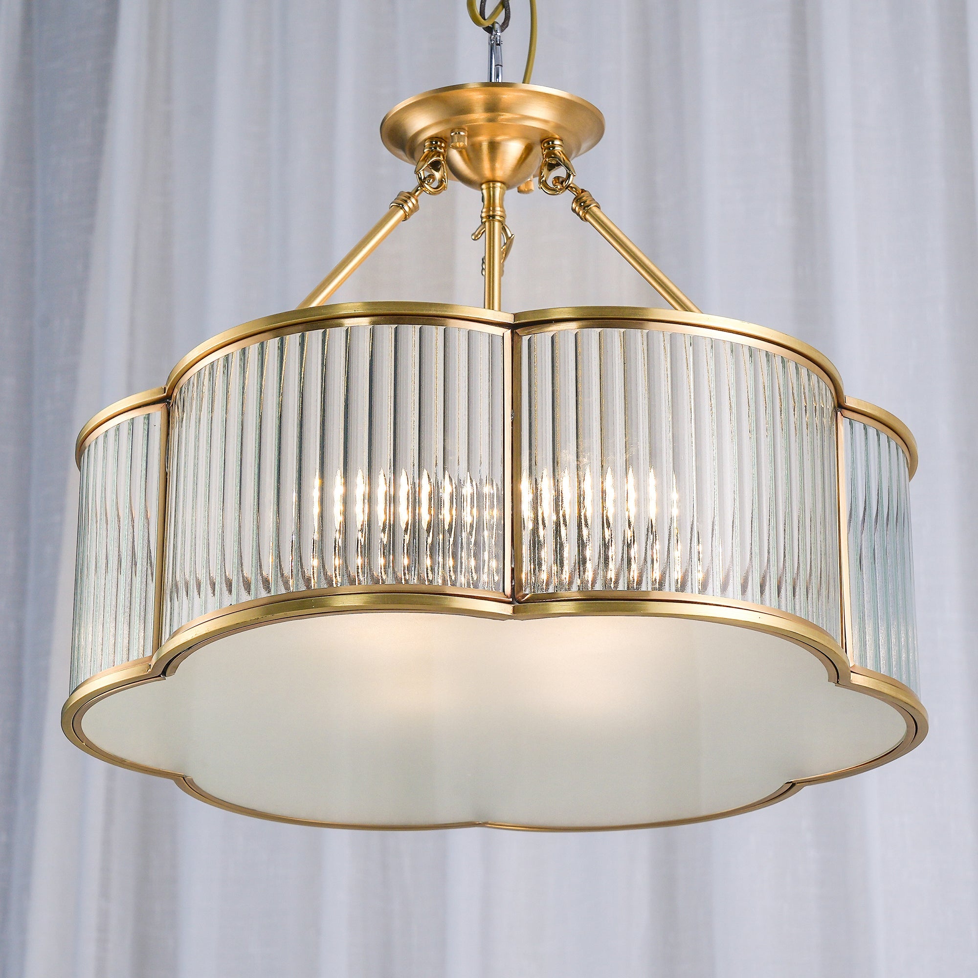Lustre quadrilobe Melronoris