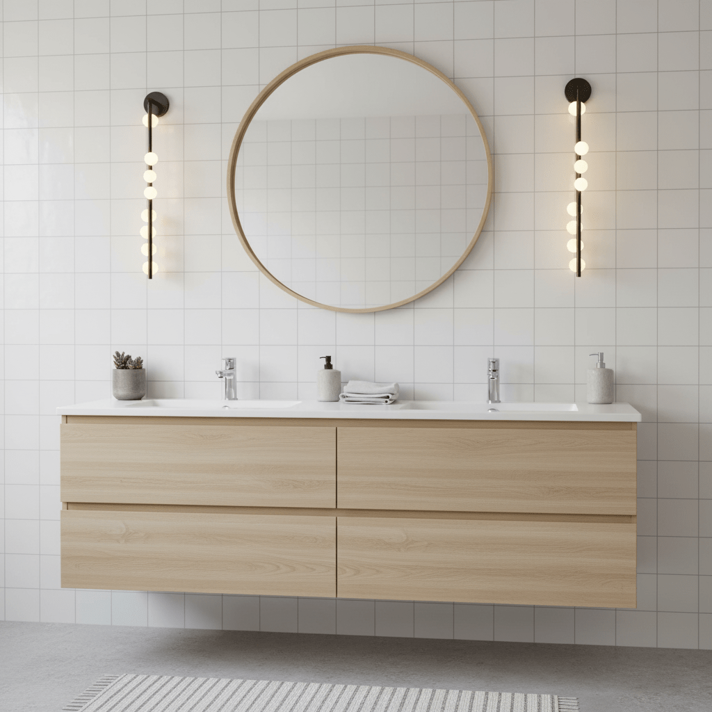 Applique murale tube Viorlune