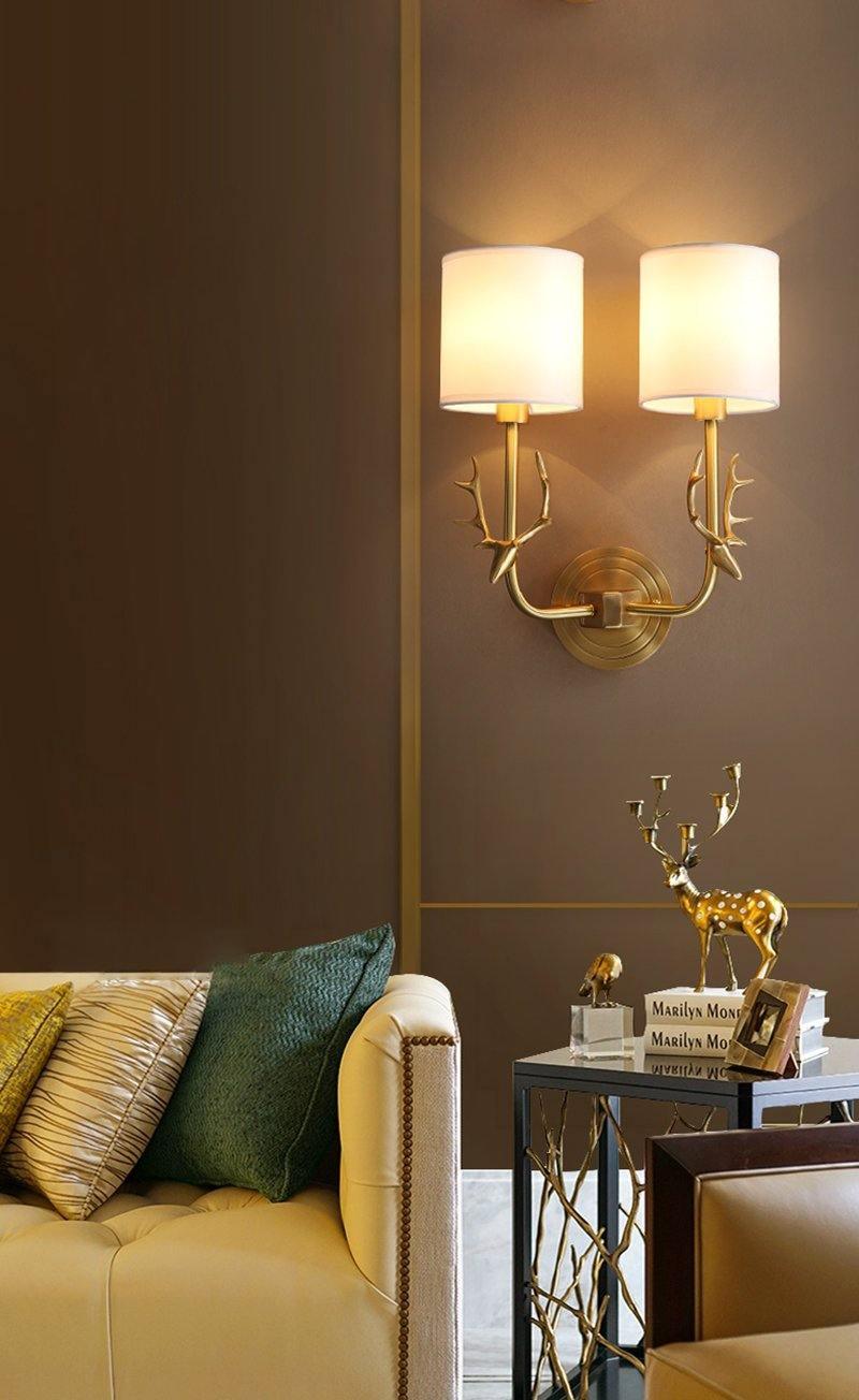 Applique murale cerf Ganovor