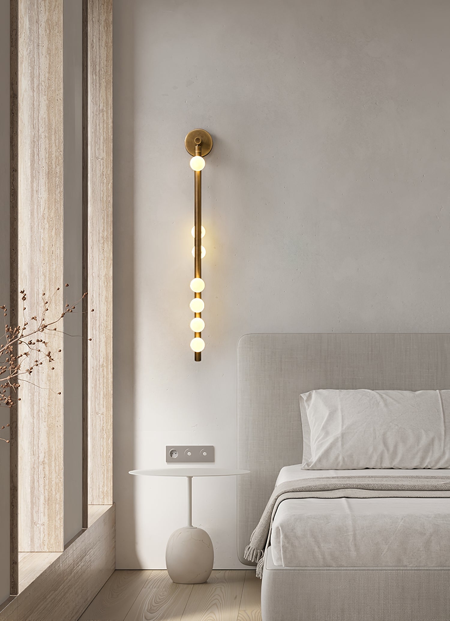 Applique murale tube Viorlune