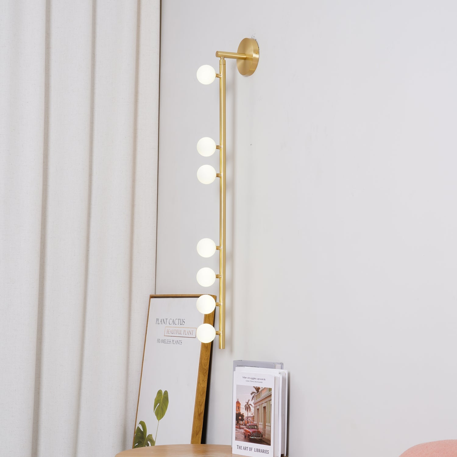 Applique murale tube Viorlune