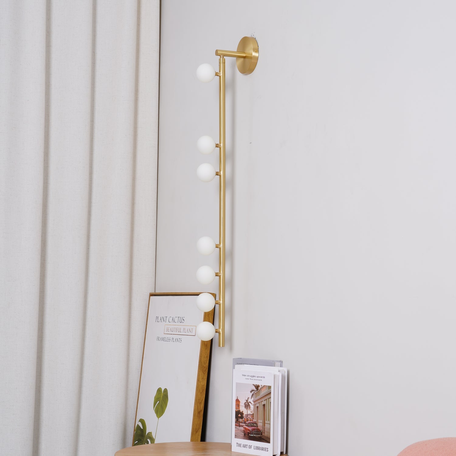Applique murale tube Viorlune
