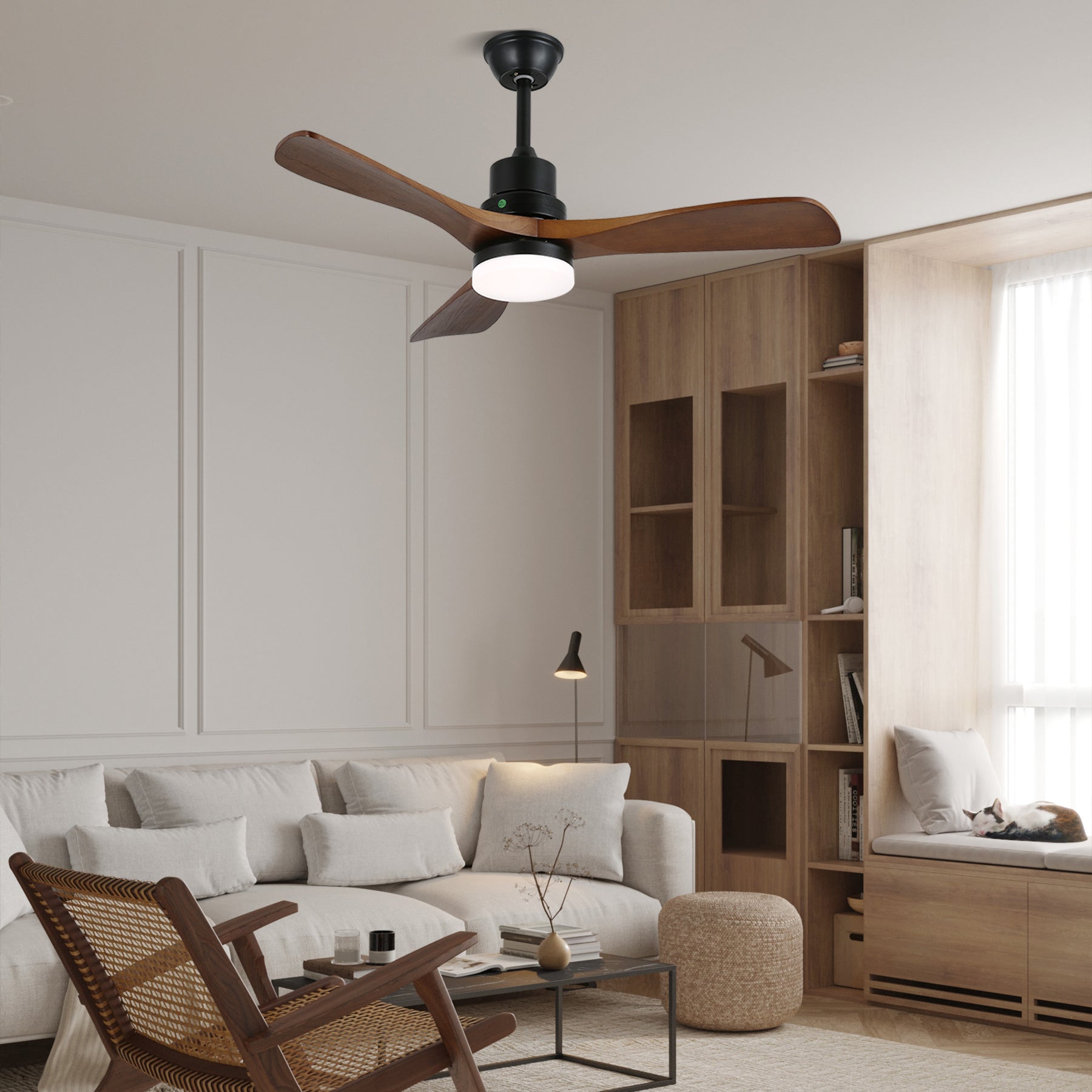 Ventilateur de plafond Delluxor